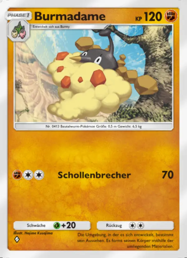 Image of the card Burmadame