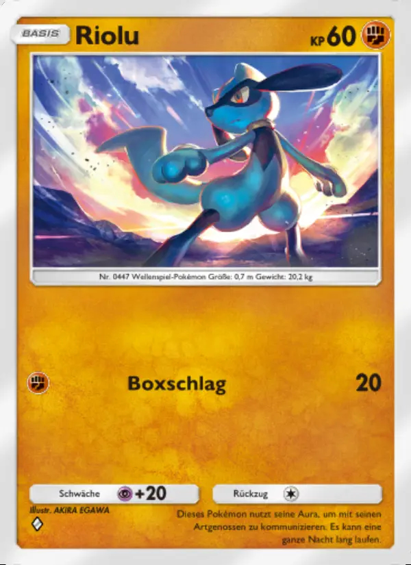 Image of the card Riolu