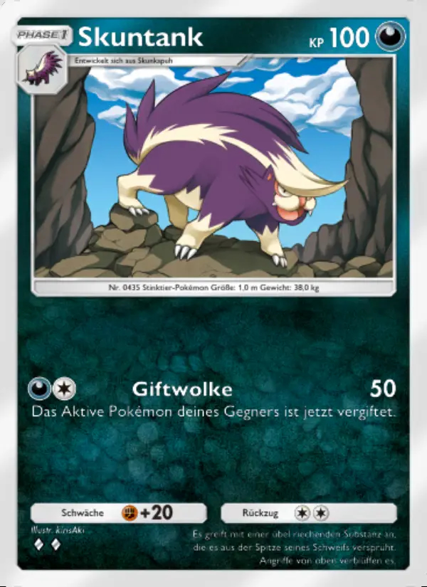 Image of the card Skuntank