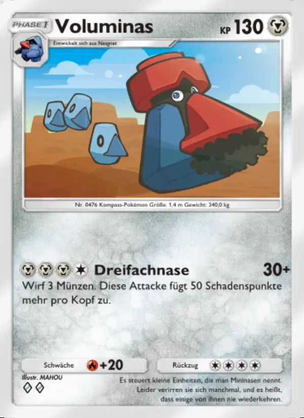 Image of the card Voluminas