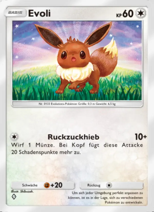 Image of the card Evoli