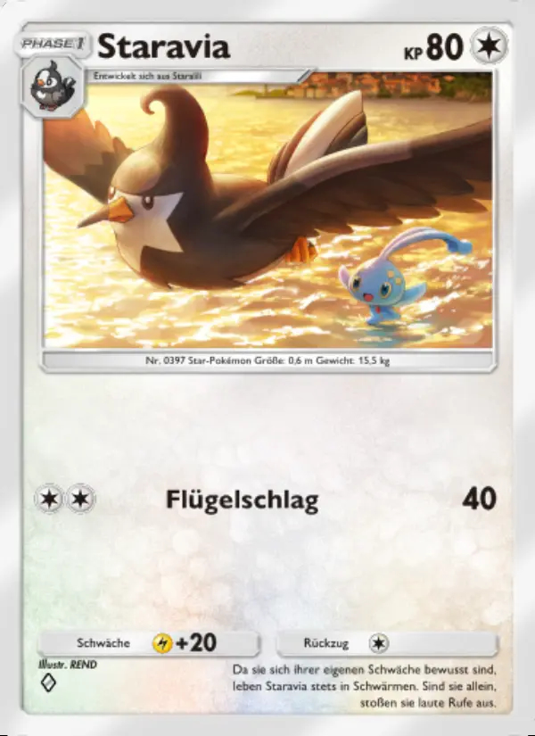 Image of the card Staravia