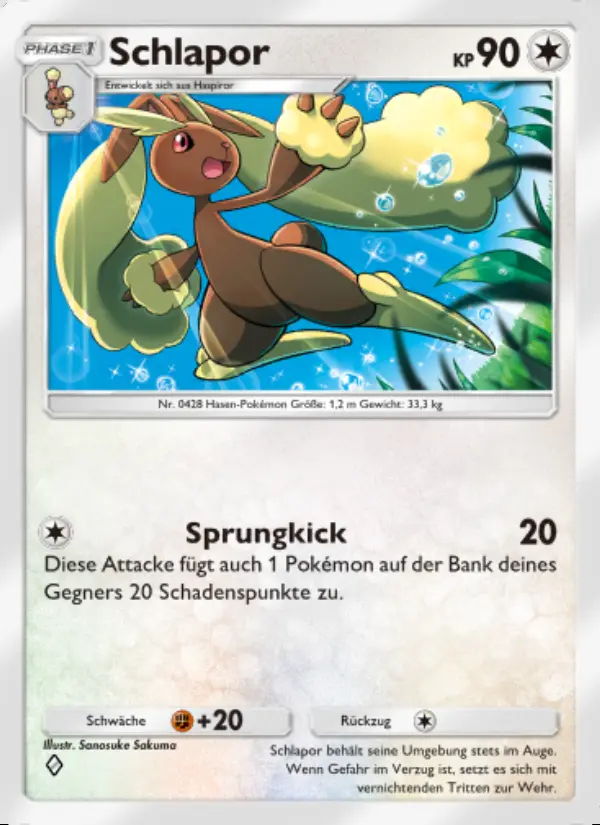 Image of the card Schlapor