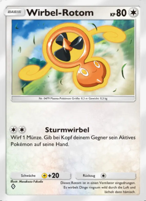 Image of the card Wirbel-Rotom