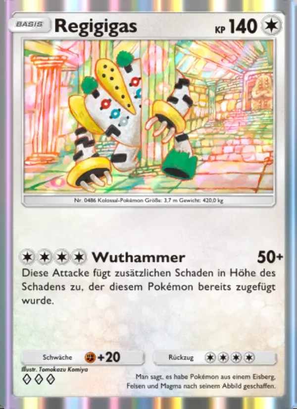 Image of the card Regigigas