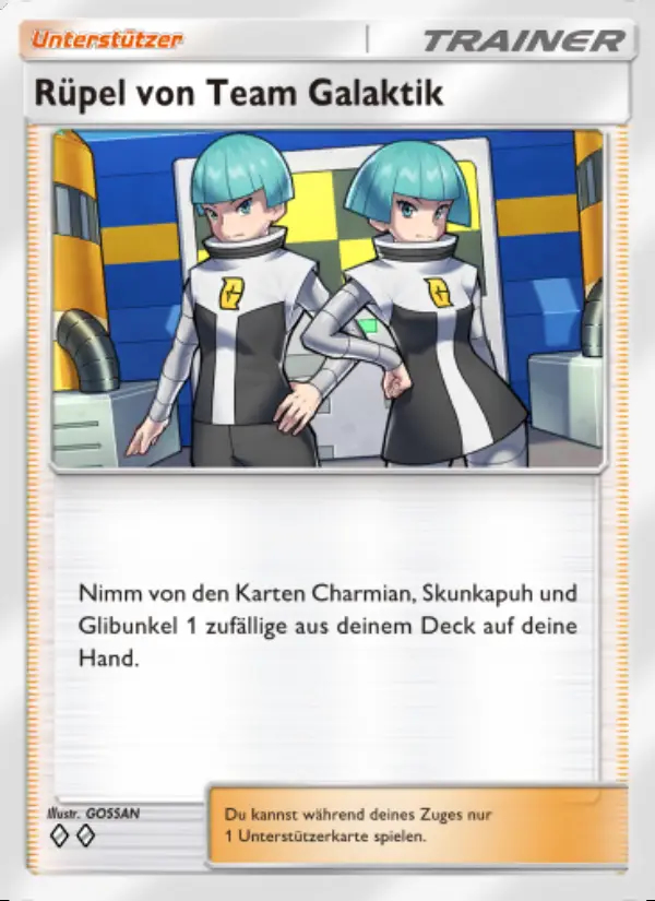 Image of the card Rüpel von Team Galaktik