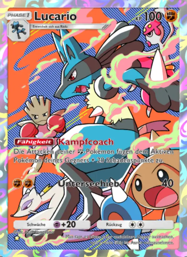 Image of the card Lucario