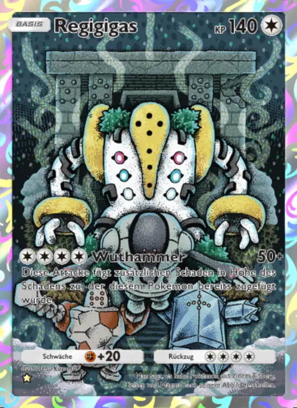 Image of the card Regigigas