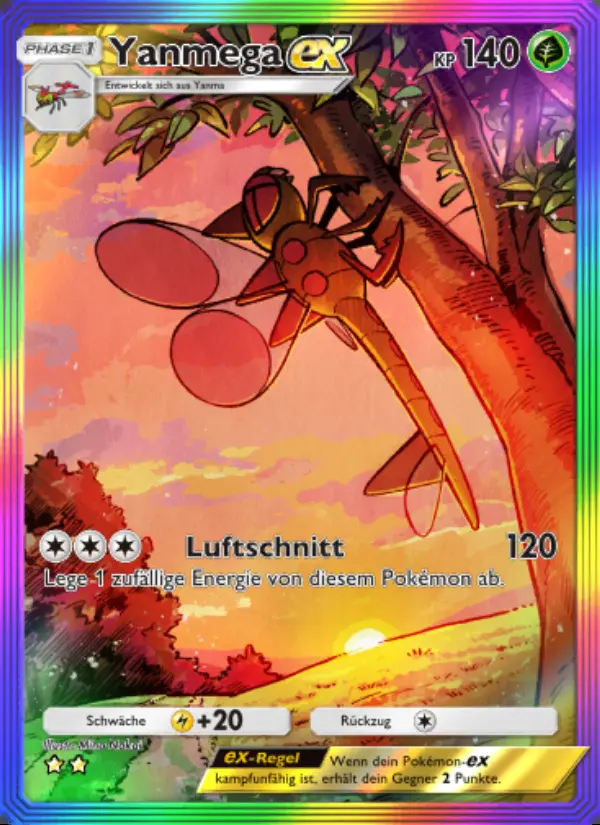 Image of the card Yanmega-ex