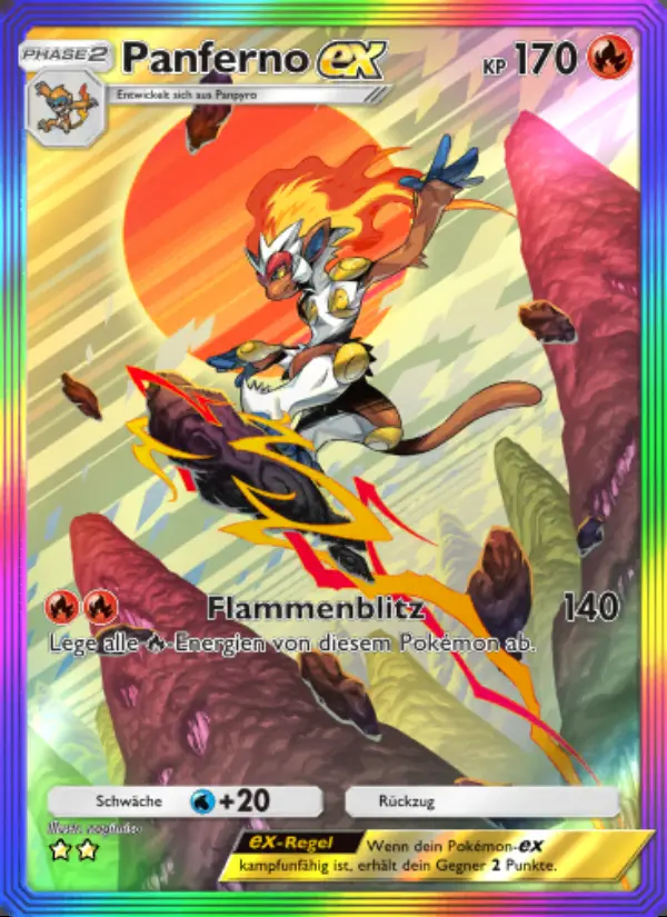 Image of the card Panferno-ex