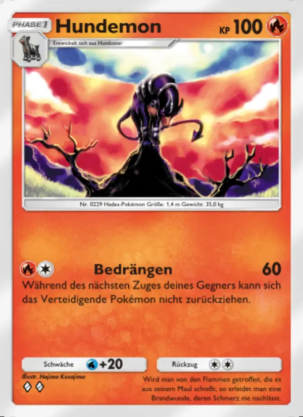 Image of the card Hundemon