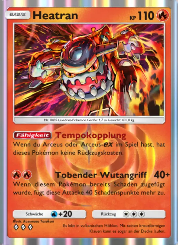 Image of the card Heatran