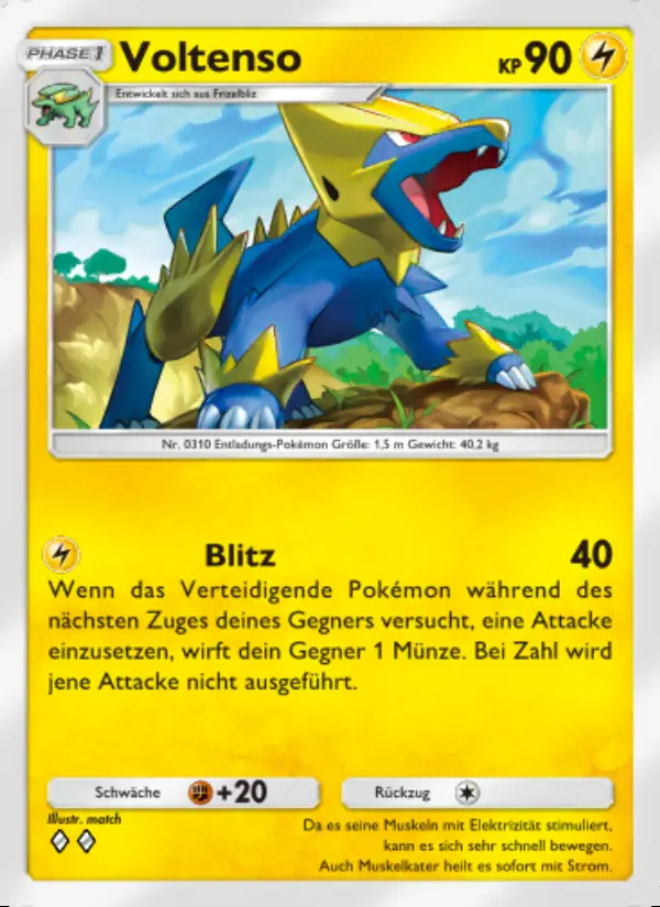 Image of the card Voltenso