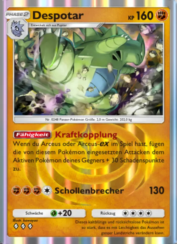 Image of the card Despotar