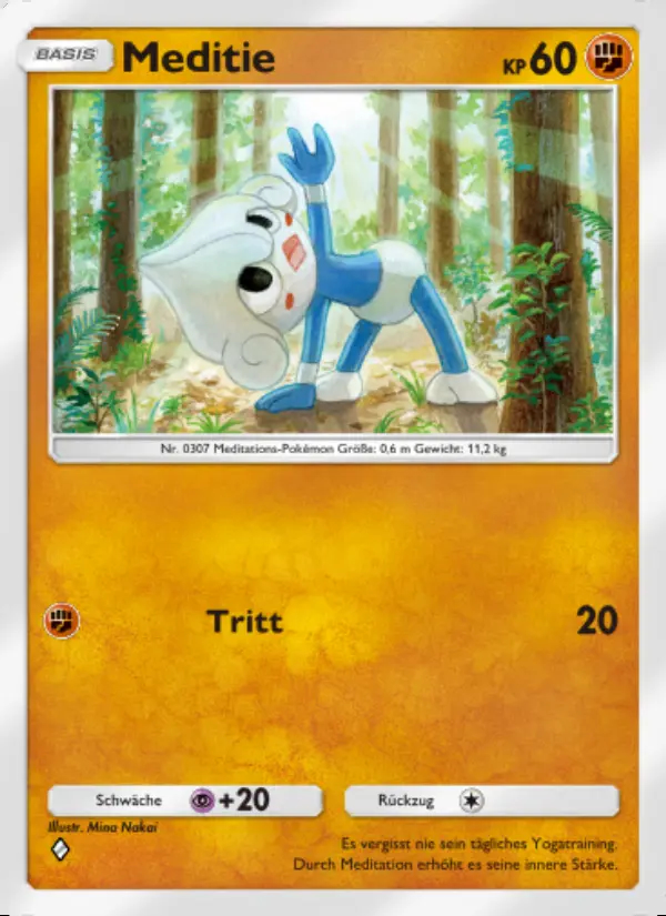 Image of the card Meditie