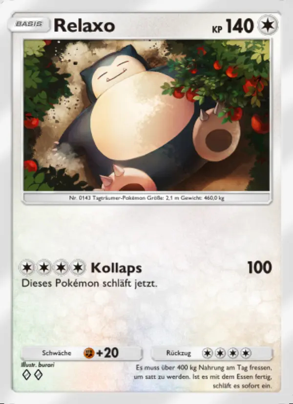 Image of the card Relaxo