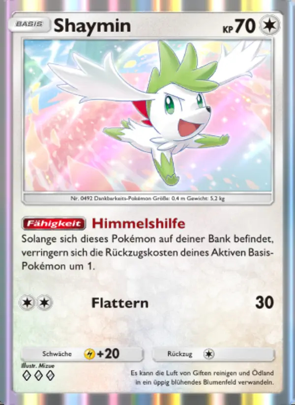 Image of the card Shaymin
