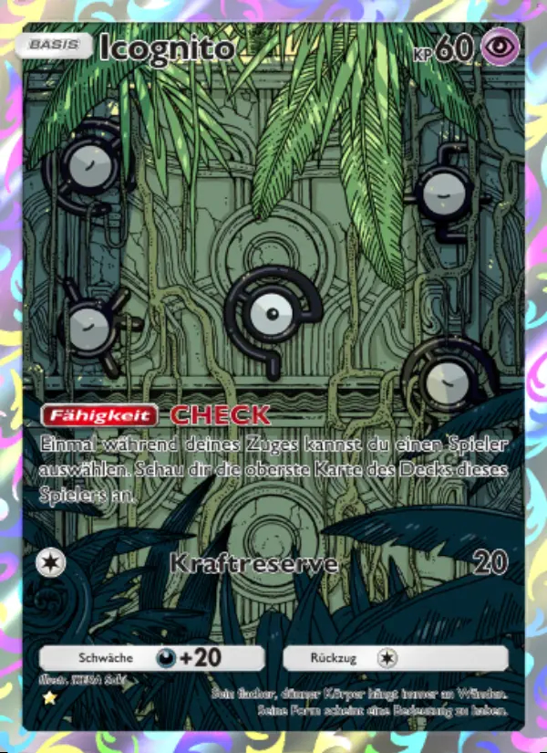 Image of the card Icognito