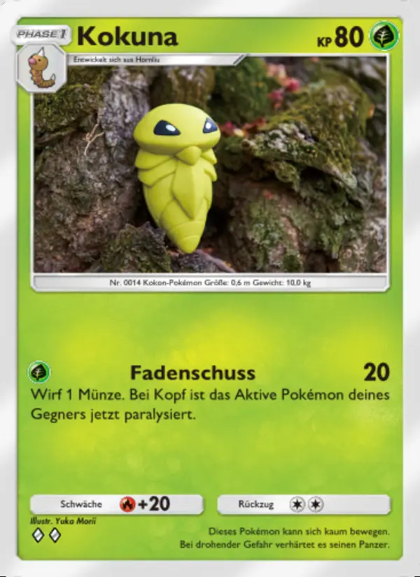 Image of the card Kokuna