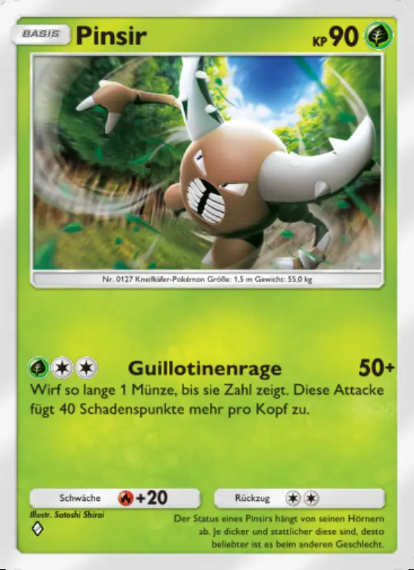 Image of the card Pinsir