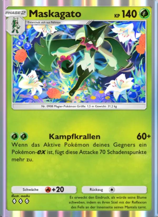 Image of the card Maskagato