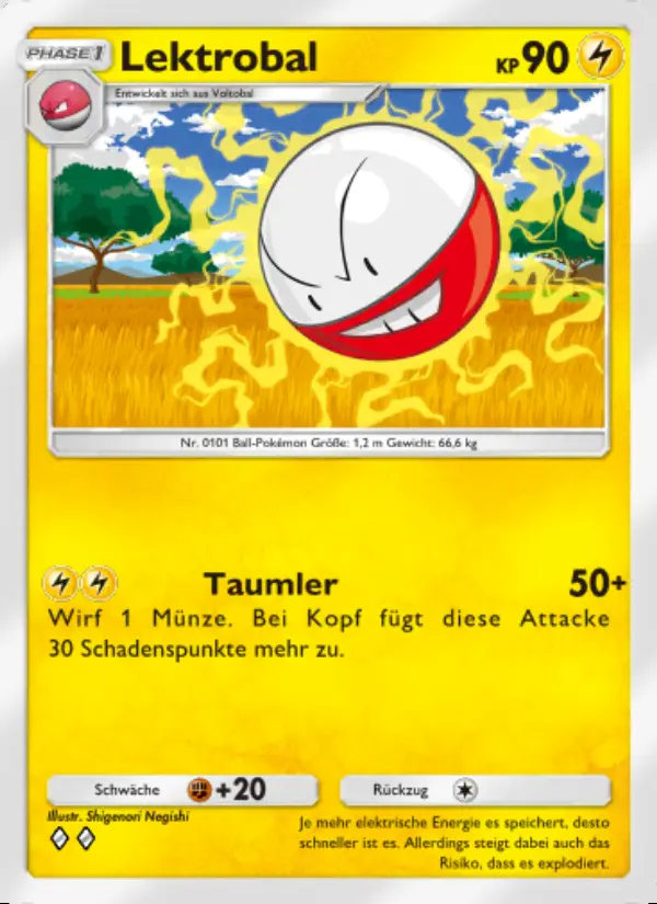 Image of the card Lektrobal