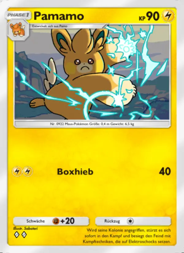 Image of the card Pamamo
