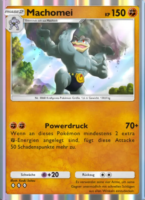 Image of the card Machomei