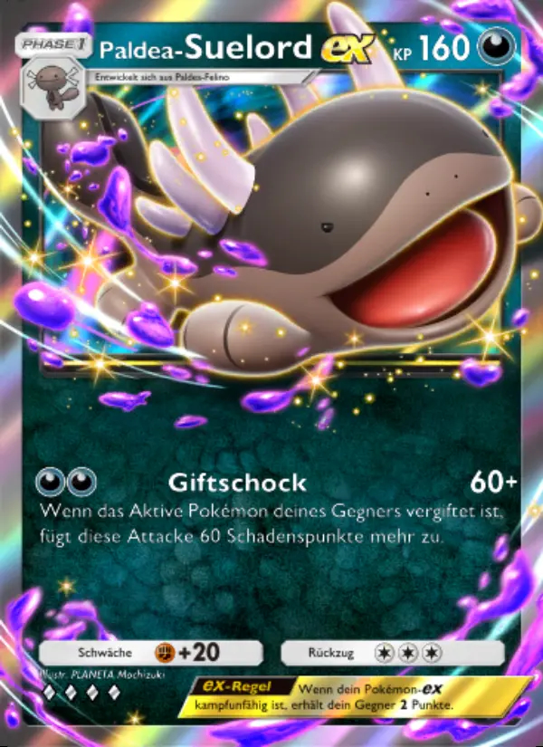 Image of the card Paldea-Suelord-ex