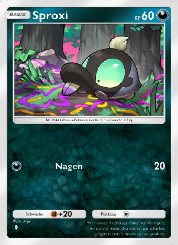 Image of the card Sproxi