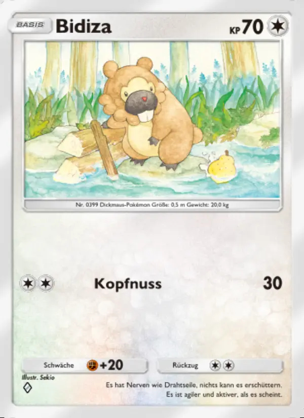 Image of the card Bidiza