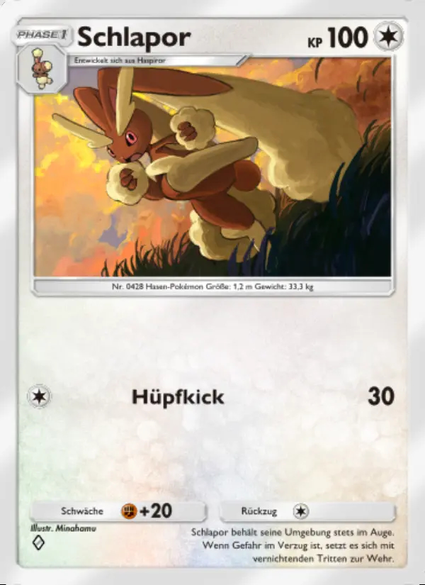 Image of the card Schlapor
