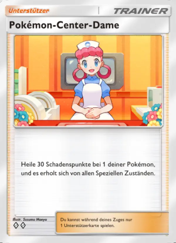 Image of the card Pokémon-Center-Dame
