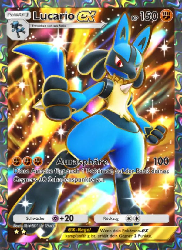 Image of the card Lucario-ex