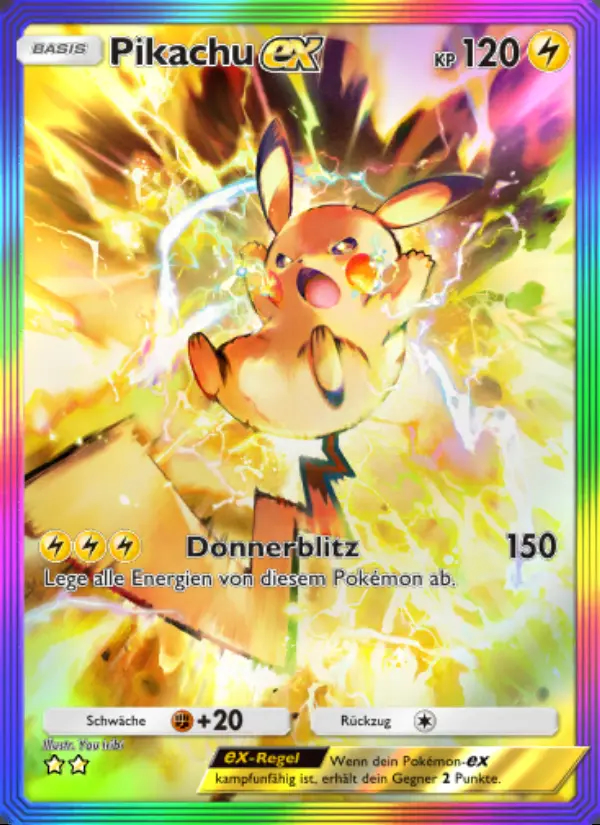 Image of the card Pikachu-ex