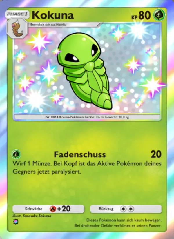 Image of the card Kokuna