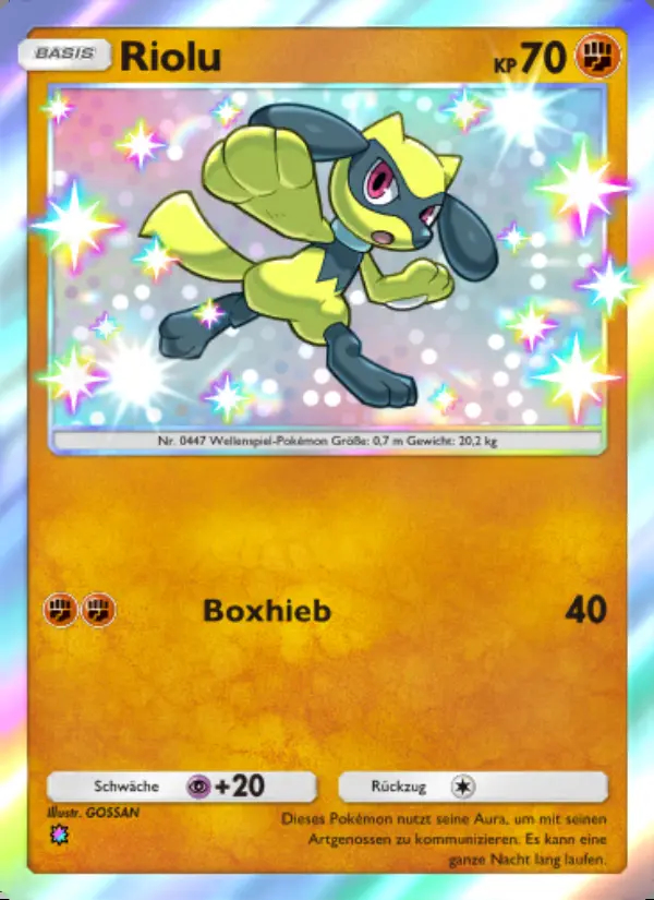 Image of the card Riolu