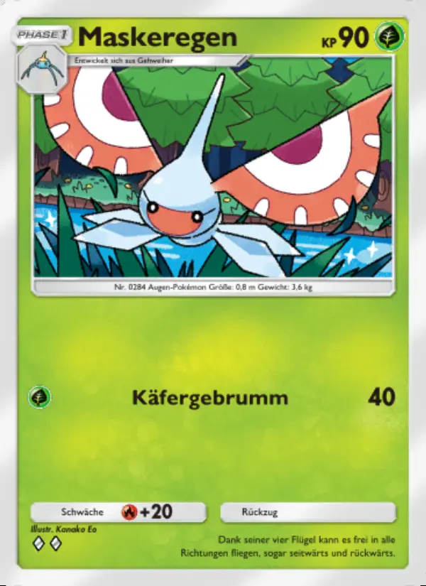 Image of the card Maskeregen