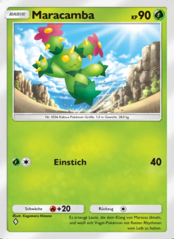 Image of the card Maracamba
