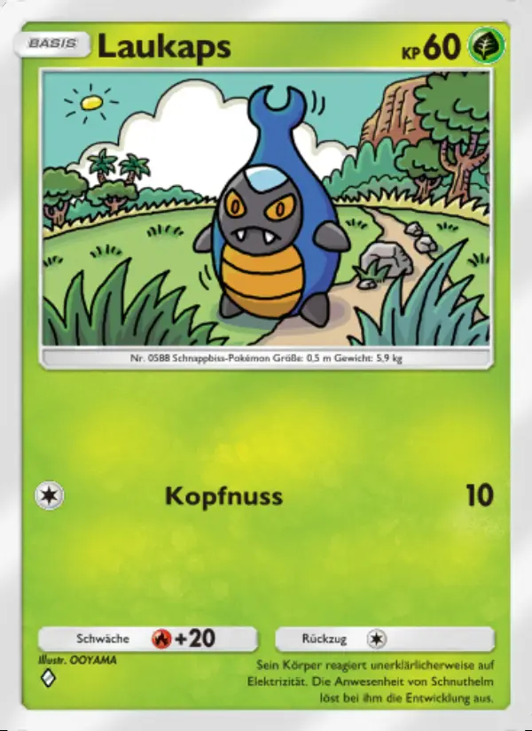 Image of the card Laukaps