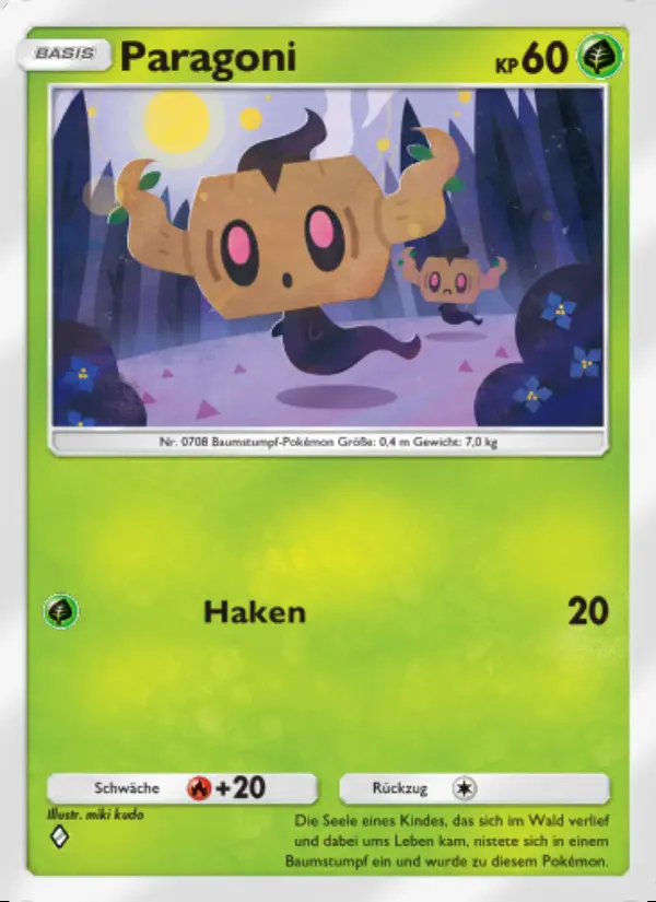 Image of the card Paragoni