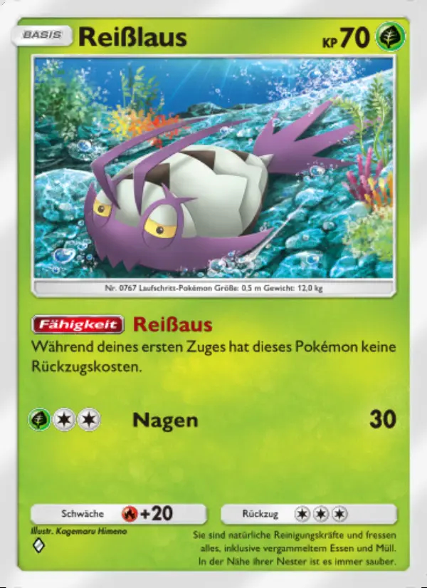 Image of the card Reißlaus