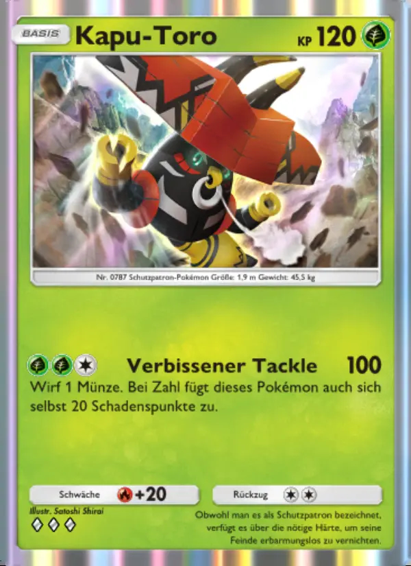 Image of the card Kapu-Toro