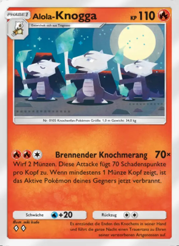 Image of the card Alola-Knogga