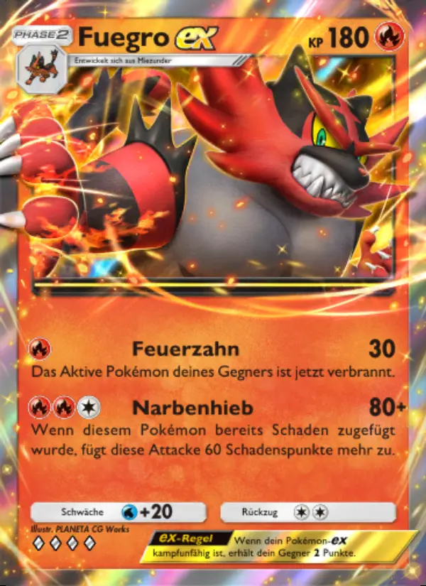 Image of the card Fuegro-ex