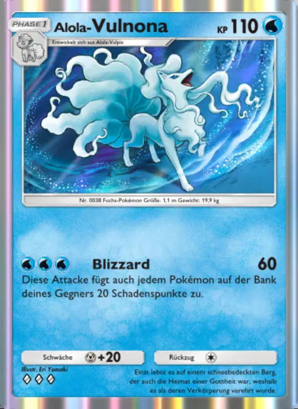 Image of the card Alola-Vulnona