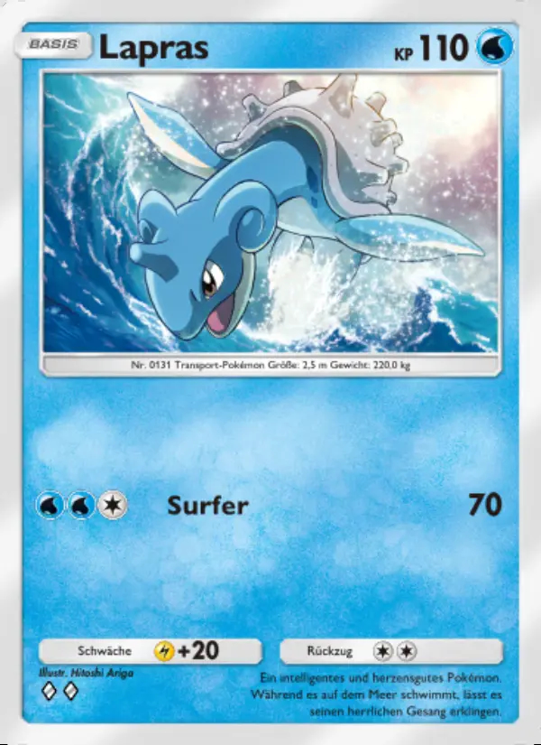 Image of the card Lapras