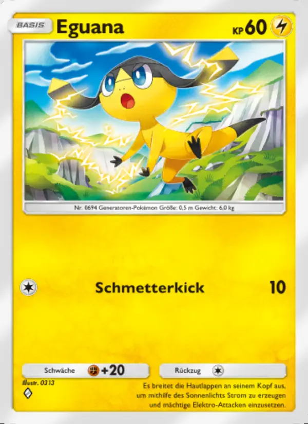Image of the card Eguana
