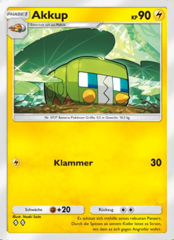 Image of the card Akkup