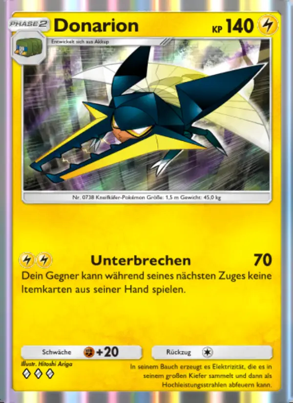 Image of the card Donarion